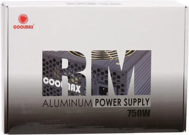 Alt view image 8 of 8 - COOLMAX RM-750B 750W ATX 12V v2.2 / EPS 12V v2.91 SLI Ready / CrossFire Ready Active PFC and Compatible with Core i3/i5/i7 Power Supply