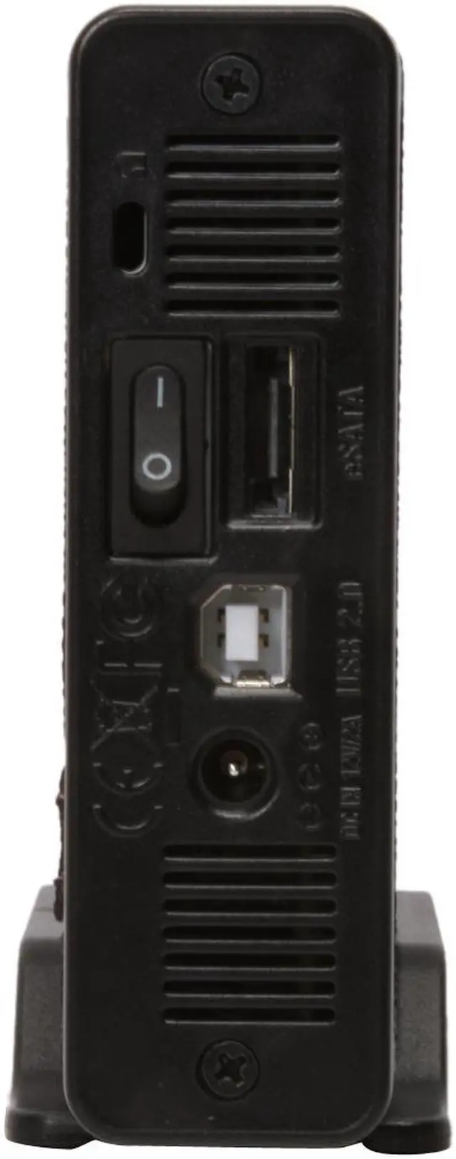 Alt view image 4 of 6 - COOLMAX HD-380BR-eSATA Leather & Aluminum 3.5" Brown SATA USB 2.0 & eSATA OTB Function External Enclosure