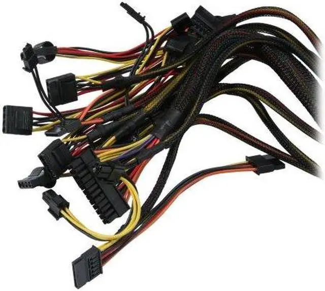 Alt view image 6 of 7 - COOLMAX RM-1000B 1000W ATX 12V v2.2/ EPS12V v2.91 SLI / CrossFire Ready Active PFC and Compatible with Core i3/i5/i7 Power Supply
