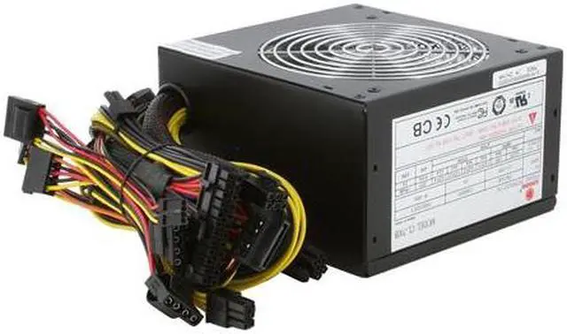 Alt view image 6 of 13 - COOLMAX CL-700B 700W ATX 12V v2.2 Compatible with Core i3/i5/i7 Power Supply