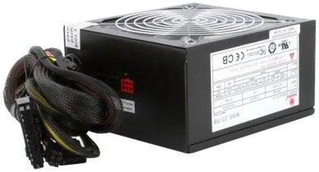 Alt view image 4 of 9 - COOLMAX CUL-750B 750W ATX 12V v2.3 / EPS12V v2.91 SLI/Crossfire ready Modular and Compatible with Core i3/i5/i7 Power Supply