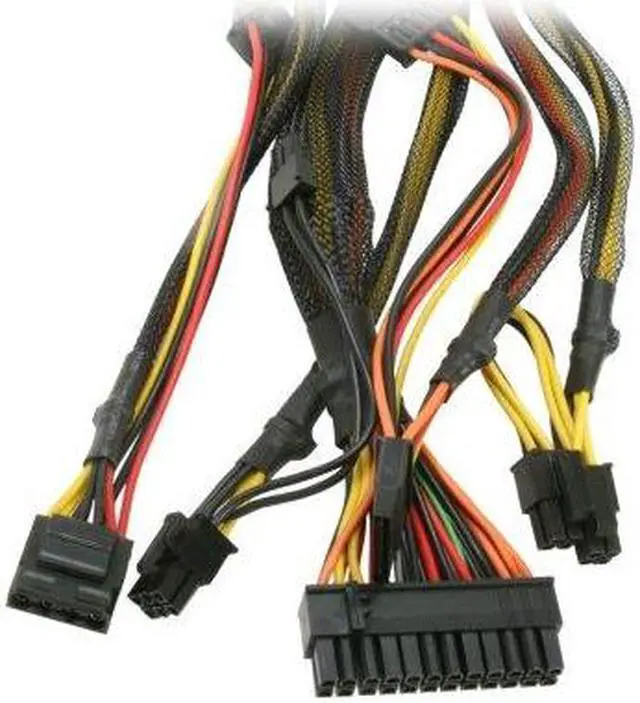 Alt view image 8 of 9 - COOLMAX CUL-750B 750W ATX 12V v2.3 / EPS12V v2.91 SLI/Crossfire ready Modular and Compatible with Core i3/i5/i7 Power Supply