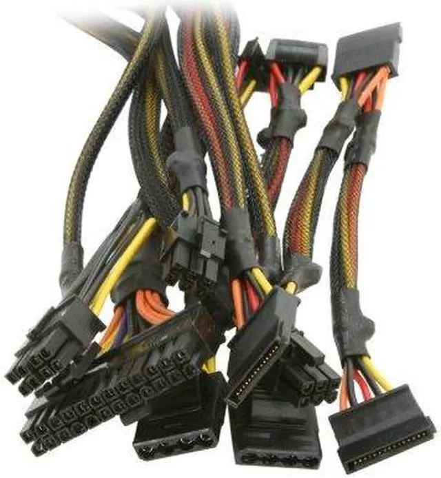 Alt view image 11 of 12 - COOLMAX CUL-850B 850W ATX 12V v2.3 / EPS12V v2.91 SLI / CrossFire Ready Modular Active PFC and Compatible with Core i3/i5/i7 Power Supply