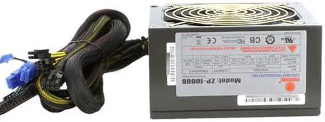 Alt view image 6 of 12 - COOLMAX ZP-1000B 1000W ATX 12V v2.3 / EPS12V V2.91 SLI / Crossfire ready / 3 way 80 PLUS BRONZE Certified Modular Active PFC and Compatible with Core i3/i5/i7 Power Supply