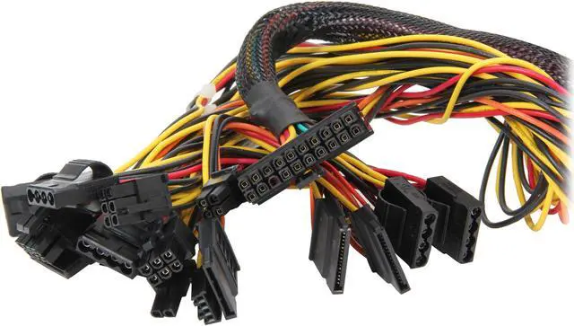 Alt view image 6 of 7 - COOLMAX ZX Series ZX-600 600 W ATX12V v2.2 / EPS12V v2.91 SLI Ready CrossFire Ready 80 PLUS Certified Active PFC Power Supply