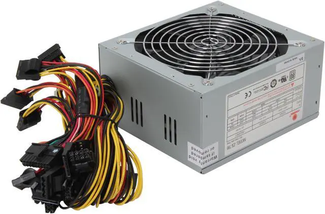 Alt view image 5 of 7 - COOLMAX ZX Series ZX-700 700 W ATX12V v2.2 / EPS12V v2.91 SLI Ready CrossFire Ready 80 PLUS Certified Active PFC Power Supply