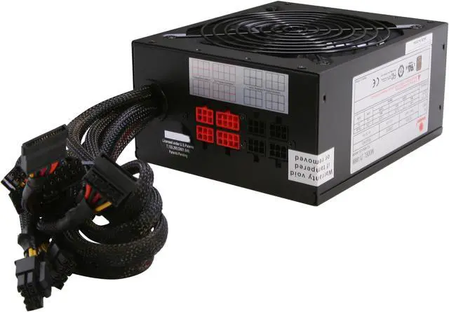 Alt view image 4 of 7 - COOLMAX ZU Series ZU-800B 800 W ATX12V / EPS12V SLI Ready CrossFire Ready 80 PLUS BRONZE Certified Modular Active PFC Power Supply