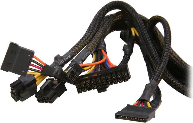 Alt view image 6 of 7 - COOLMAX ZU Series ZU-800B 800 W ATX12V / EPS12V SLI Ready CrossFire Ready 80 PLUS BRONZE Certified Modular Active PFC Power Supply