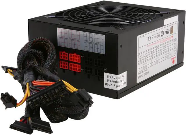 Alt view image 4 of 7 - COOLMAX ZU Series ZU-900B 900 W ATX12V / EPS12V SLI Ready CrossFire Ready 80 PLUS BRONZE Certified Modular Active PFC 80 Plus Bronze Modular ATX12V & EPS12V Power Supply Power Supply