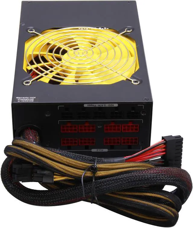Alt view image 5 of 7 - COOLMAX ZPS-1600B (14642) 1600 W ATX12V v2.31 & EPS12V v2.92 SLI Ready CrossFire Ready 80 PLUS SILVER Certified Modular Active PFC Power Supply