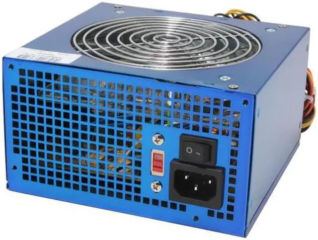 Alt view image 2 of 7 - Broadway Com Corp Okia-550-Blue 550 W ATX Power Supply