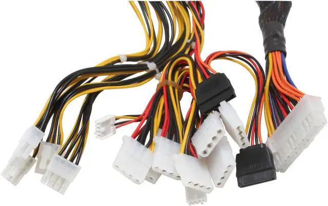 Alt view image 6 of 9 - Broadway Com Corp Okia-black-650 650 W ATX SLI Ready CrossFire Ready Power Supply
