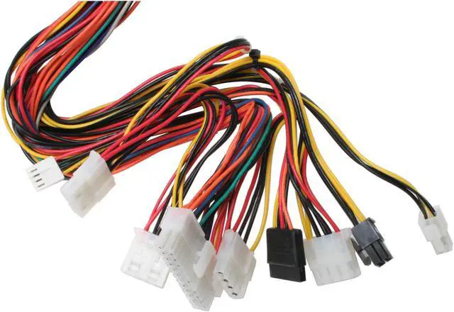 Alt view image 4 of 7 - Broadway Com Corp P4-OKIA-550-RB 550 W ATX 12V v2.2 SLI Ready CrossFire Ready Active PFC Power Supply