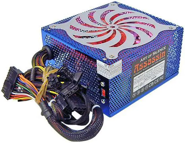 Main image of POWMAX Assassin PSAS-BL 500 W ATX12V Power Supply