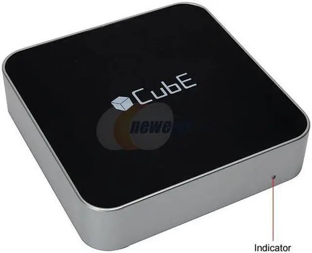 Alt view image 3 of 6 - POWMAX EMV35 3.5" CUBE USB 2.0 ONE TOUCH BACKUP EXTERNAL ENCLOSURE