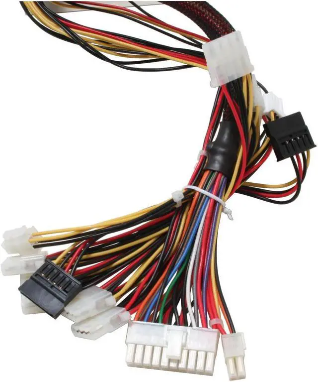 Alt view image 6 of 11 - Linkworld LPJ12-400W (PSWB-400) 400 W ATX Polished Chrome Power Supply