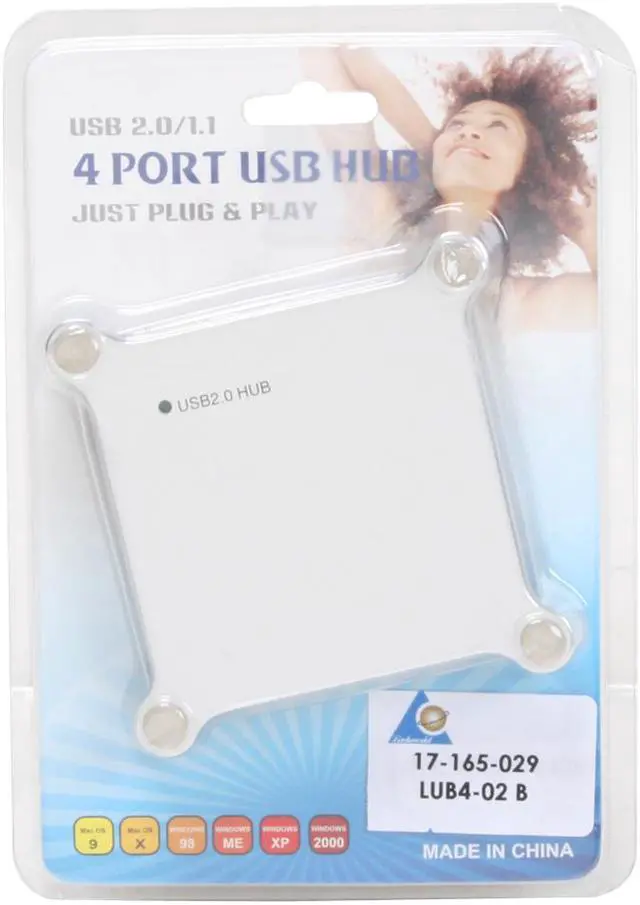 Alt view image 8 of 8 - Linkworld LUB4-02 B 4 Ports USB Hub