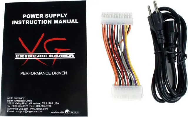Alt view image 5 of 9 - XG VORTEC PSVO-600 600 W ATX12V Power Supply