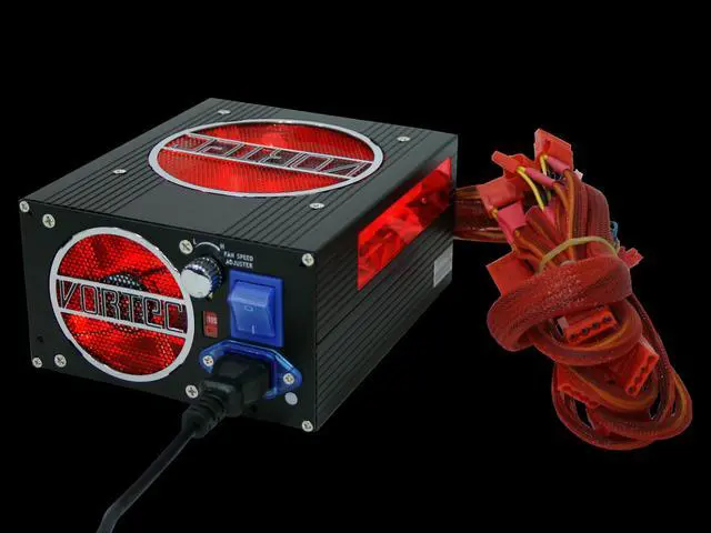 Alt view image 6 of 9 - XG VORTEC PSVO-600 600 W ATX12V Power Supply