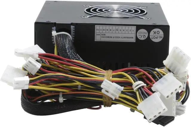 Alt view image 2 of 7 - MGE PS-500V 500 W ATX12V Black Power Supply - OEM