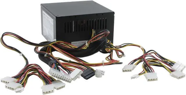 Alt view image 4 of 7 - MGE PS-500V 500 W ATX12V Black Power Supply - OEM