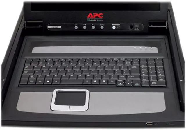 Alt view image 2 of 4 - APC AP5717 17" Rack LCD Console