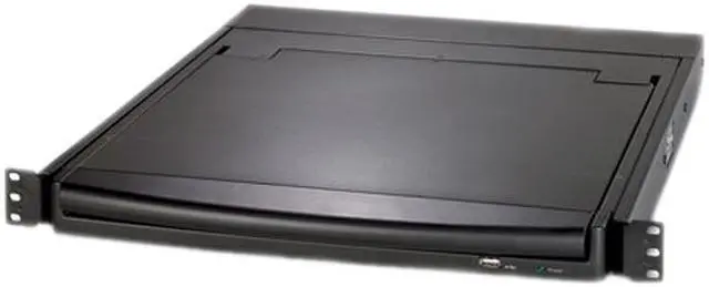 Alt view image 3 of 4 - APC AP5717 17" Rack LCD Console