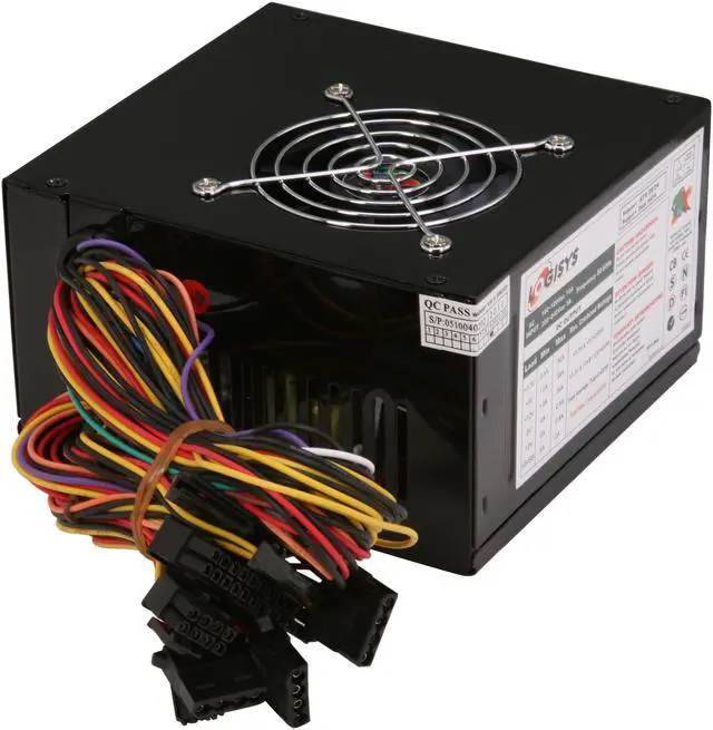 Alt view image 5 of 7 - LOGISYS Computer PS550ABK 550Watts ATX12V Power Supply With SATA and 20/24 Pin connectors.