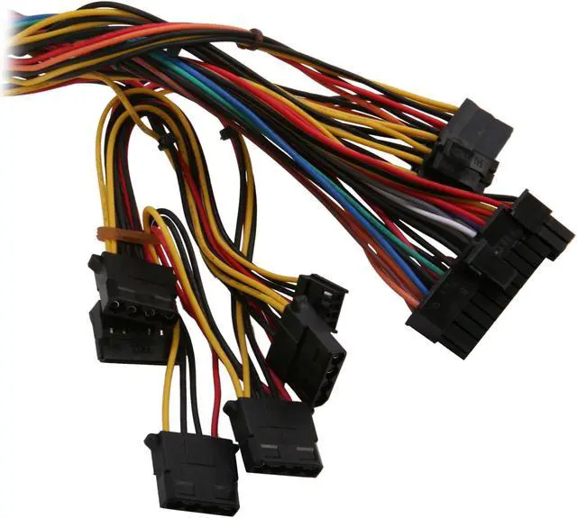 Alt view image 7 of 7 - LOGISYS Computer PS550ABK 550Watts ATX12V Power Supply With SATA and 20/24 Pin connectors.