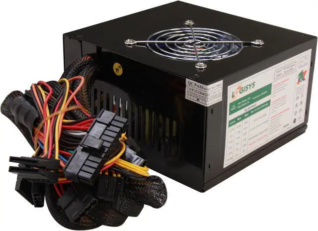 Alt view image 4 of 7 - LOGISYS Computer PS575XBK 575W ATX12V SLI Ready   Power Supply