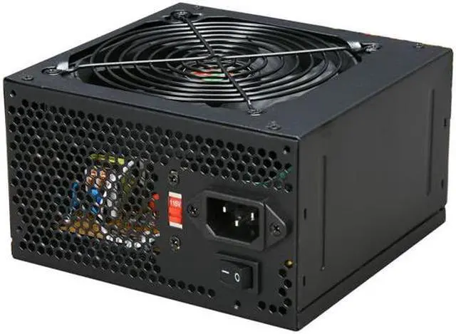 Main image of LOGISYS Computer PS600XBK 600 W ATX12V SLI Ready Power Supply Black w/ 120mm Ball Bearing Fan