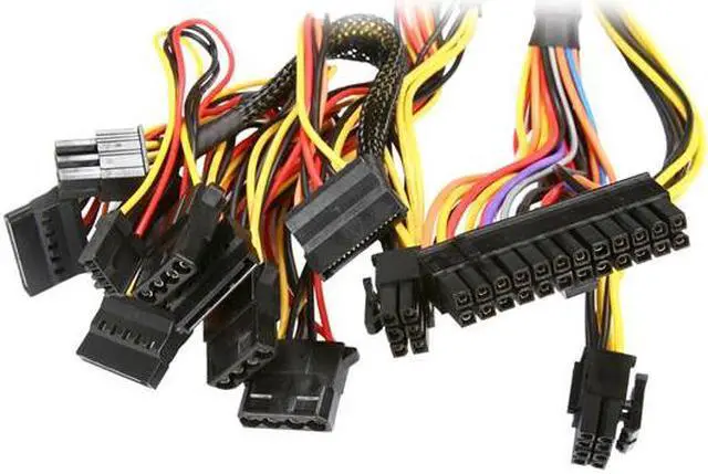 Alt view image 5 of 5 - LOGISYS Computer PS600XBK 600 W ATX12V SLI Ready Power Supply Black w/ 120mm Ball Bearing Fan