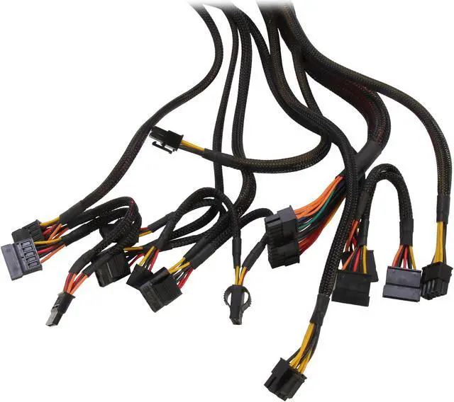 Alt view image 6 of 7 - LOGISYS Computer AT750BK 750 W ATX12V / EPS12V SLI Ready CrossFire Ready 80 PLUS BRONZE Certified Active PFC Power Supply