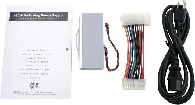 Alt view image 5 of 6 - Cooler Master Real Power RS-450-ACLX 450 W ATX12V Power Supply