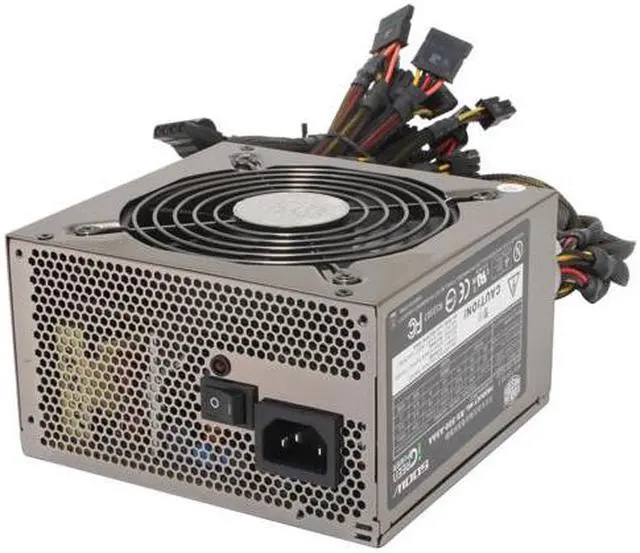 Alt view image 2 of 9 - Cooler Master iGreen Power 500 RS-500-ASAA 500 Watts Continuous ATX Form Factor 12V V2.2 / SSI standard EPS 12V V2.91 SLI Certified CrossFire Ready 80 PLUS Certified Active PFC (0.99) PFC Power Supply