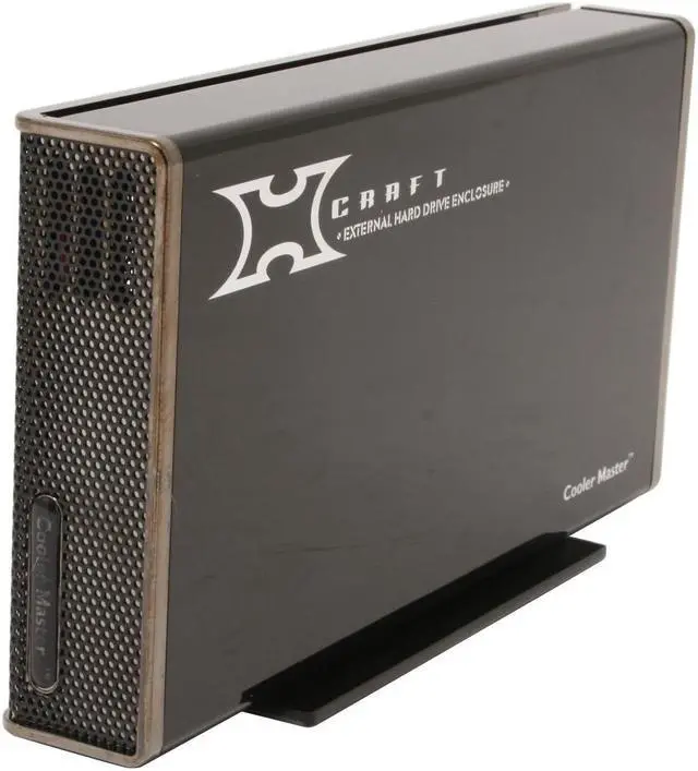 Alt view image 3 of 7 - COOLER MASTER RX-3HU-LAB1-GP Aluminum, Plastic and metal 3.5" IDE USB 2.0 External Enclosure