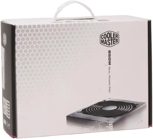 Alt view image 8 of 8 - Cooler Master Real Power Pro RS-850-EMBAD1-US 850 W ATX12V / EPS12V SLI Certified CrossFire Ready 80 PLUS Certified Active PFC Power Supply