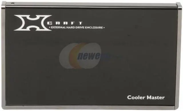 Alt view image 2 of 5 - COOLER MASTER RX-250-U2BN-GP Aluminum / Plastic / Metal 2.5" IDE USB 2.0 X-Craft 250 External Hard drive Enclosure