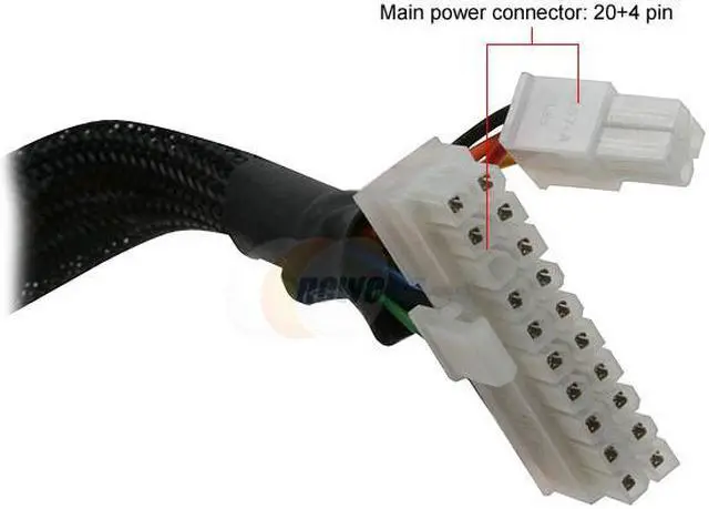 Alt view image 6 of 10 - Cooler Master eXtreme Power Plus RS-460-PMSR-A3 460 W ATX12V V2.3 Power Supply