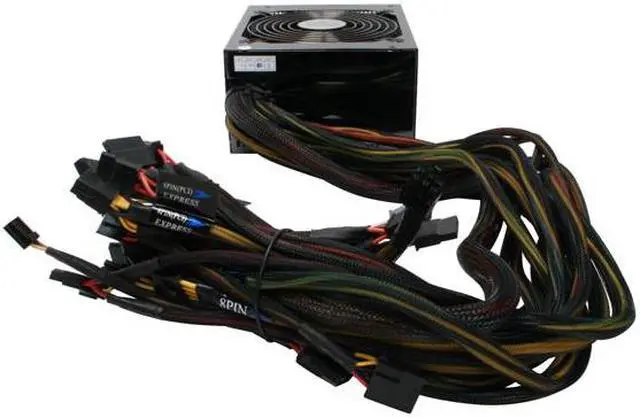 Alt view image 5 of 10 - Cooler Master Real Power Pro RS-C50-EMBA-D2 1250 W ATX Form Factor 12V V2.3 / SSI standard EPS 12V V2.92 SLI Ready CrossFire Ready 80 PLUS Certified Active PFC Power Supply