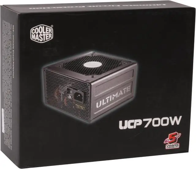 Alt view image 10 of 10 - Cooler Master UCP RS700-AAAAA3 700 W ATX12V / EPS12V SLI Certified CrossFire Ready 80 PLUS SILVER Certified Power Supply