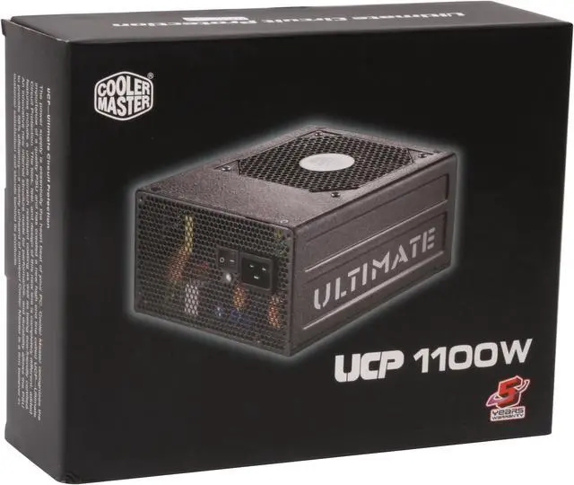 Alt view image 10 of 10 - Cooler Master UCP RSB00-AAAAA3 1100 W ATX12V / EPS12V SLI Certified CrossFire Ready 80 PLUS SILVER Certified Power Supply