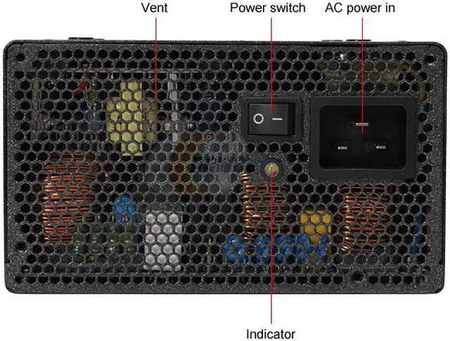 Alt view image 2 of 10 - Cooler Master UCP RSB00-AAAAA3 1100 W ATX12V / EPS12V SLI Certified CrossFire Ready 80 PLUS SILVER Certified Power Supply