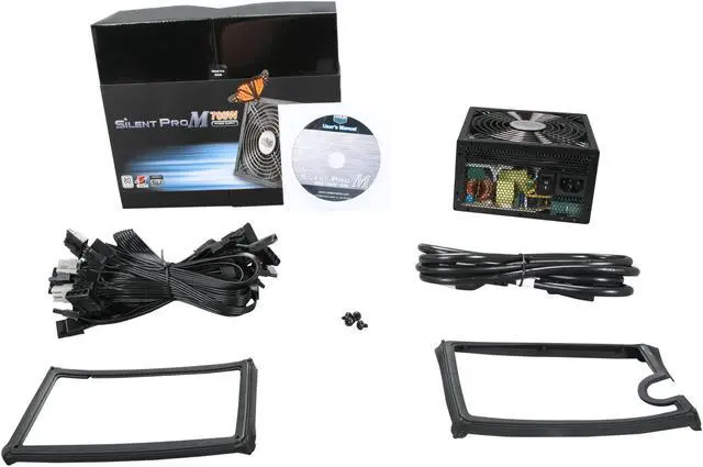 Alt view image 7 of 7 - COOLER MASTER Silent Pro M700 RS-700-AMBA-D3 700W ATX12V V2.3 SLI Certified CrossFire Ready 80 PLUS BRONZE Certified Modular Active PFC Power Supply