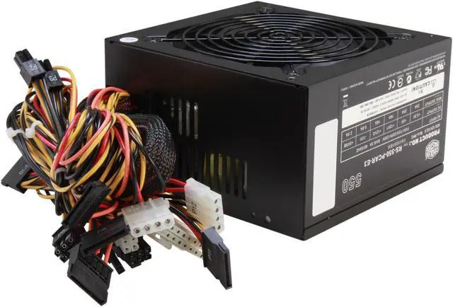 Alt view image 4 of 7 - Cooler Master Extreme Power Plus - 550W Power Supply