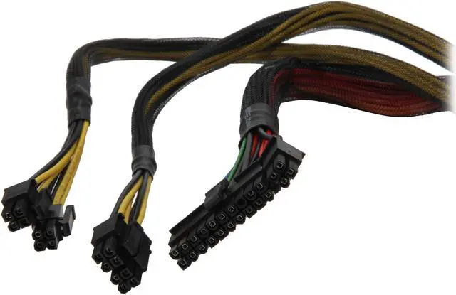 Alt view image 7 of 8 - Cooler Master Silent Pro M - 1000W Power Supply with 80 PLUS Bronze Certification and Semi-Modular Cables