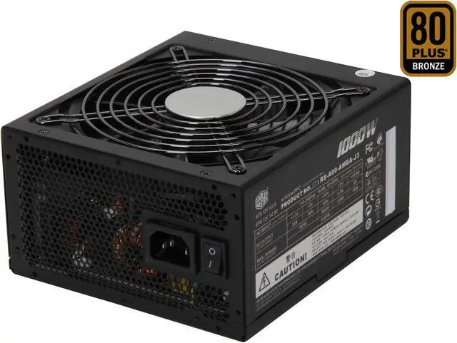 Main image of Cooler Master Silent Pro M - 1000W Power Supply with 80 PLUS Bronze Certification and Semi-Modular Cables