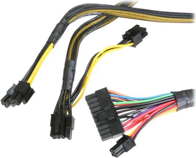 Alt view image 6 of 7 - Cooler Master Silent Pro Gold - 800W Power Supply with 80 PLUS Gold Certification and Semi-Modular Cables