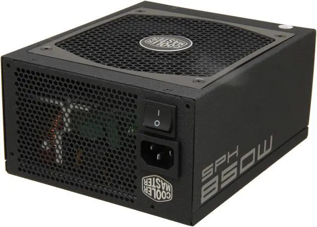 Alt view image 2 of 7 - Cooler Master Silent Pro Hybrid RS-850-SPHA-D3 850 W Intel ATX 12V V2.3 & SSI EPS 12V V2.92 SLI Ready CrossFire Ready 80 PLUS GOLD Certified Modular Active PFC Panel Power Supply with Fan Control