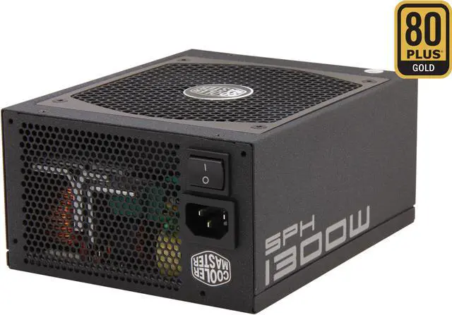 Alt view image 2 of 8 - COOLER MASTER Silent Pro Hybrid (RS-D00-SPHA-D3) 1300W ATX 12V V2.3 / EPS 12V V2.92 80 PLUS GOLD Full Modular Individual Active PFC Power Supply w/Free Fan Controller and 10 Years Warranty